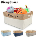 Custom Name Dog Toys Clothes Accessories Organize Storage