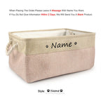 Custom Name Dog Toys Clothes Accessories Organize Storage