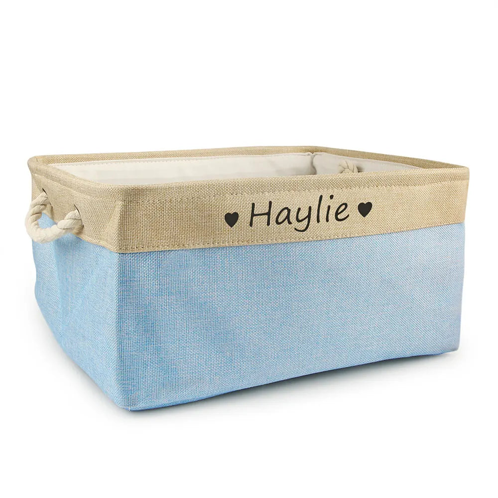 Custom Name Dog Toys Clothes Accessories Organize Storage