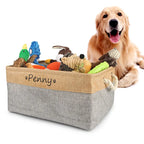 Custom Name Dog Toys Clothes Accessories Organize Storage