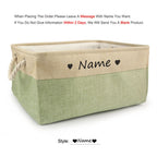 Custom Name Dog Toys Clothes Accessories Organize Storage