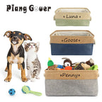 Custom Name Dog Toys Clothes Accessories Organize Storage