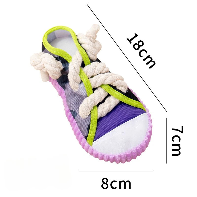 Teeth Grinding Bite Resistant Chew Squeaky Dog Toy