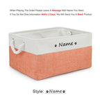 Custom Name Dog Toys Clothes Accessories Organize Storage