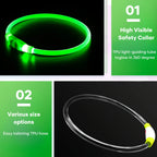 Luminous Anti-Lost Dog Collar USB Rechargeable Dog Led Light