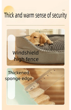 Small Medium Large Dogs Bed, Winter Indoor outdoor use Warm