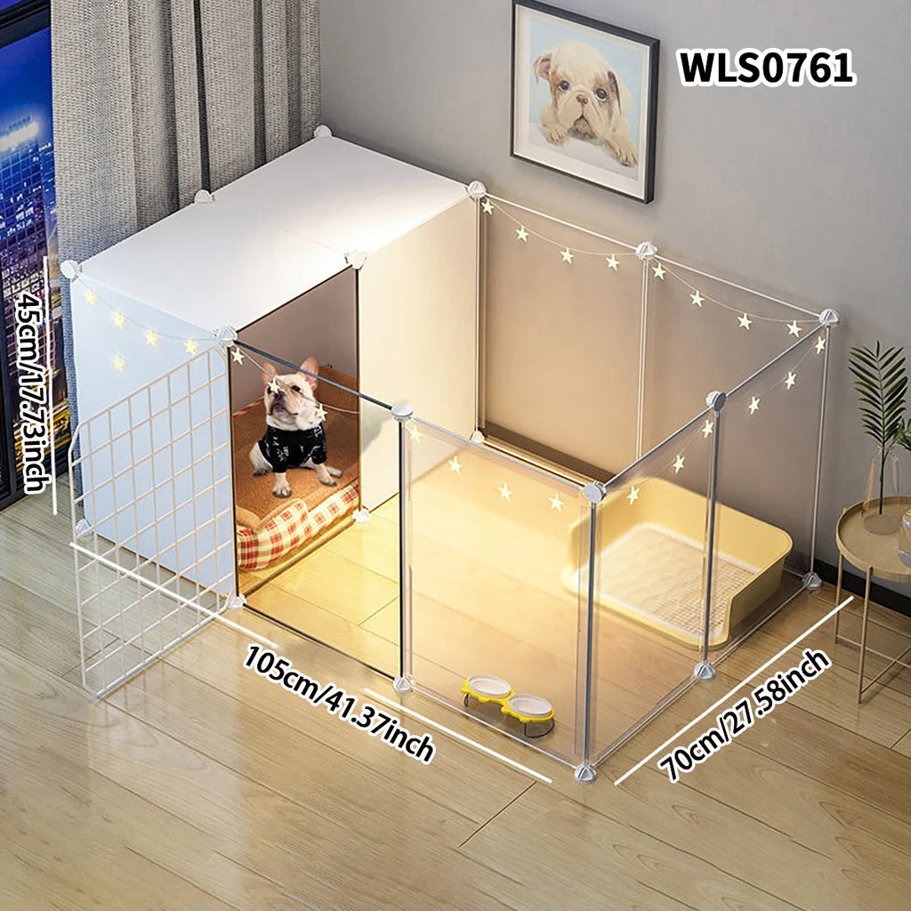 Iron Guardrail For Small Size Dogs Indoor Kennel Fence