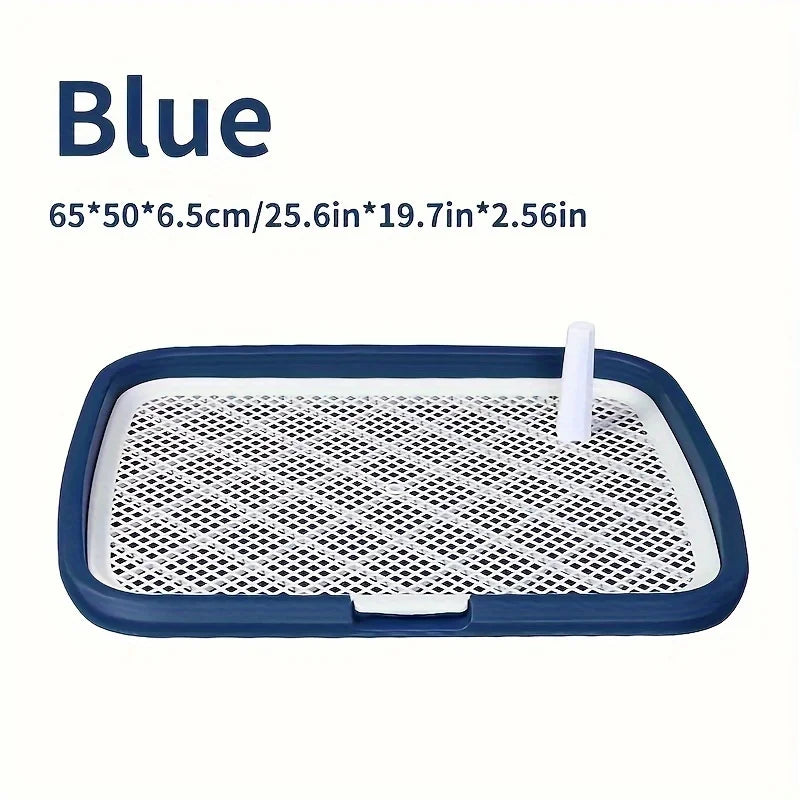 Plastic Dog Pee Pad With Removable Net, Reusable Potty Trainer Tray