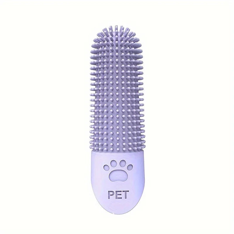 Soft Silicone Dog Toothbrush 360° Finger Toothbrush