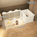 Iron Guardrail For Small Size Dogs Indoor Kennel Fence