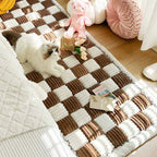 Pet Warm Bed Mat Scratchable Blanket Washable Cushion Couch Protector