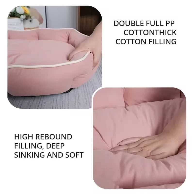 Large Dog Winter Warm Sofa Sleeping Bed