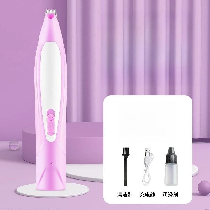 Professional Cordless Dog Grooming Clippers & LED Light LCD Display