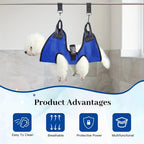 Pet Grooming Hammock Fixed Bath Bag for Nail Cutting Anti Scratch