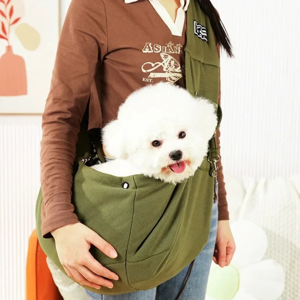 Comfortable Crossbody Shoulder Bag For Pets