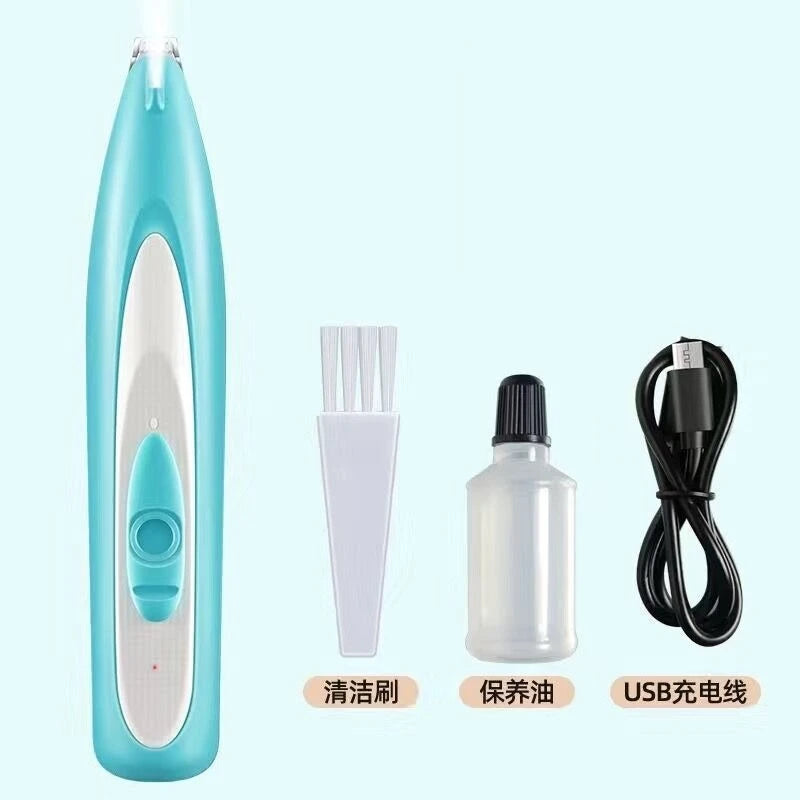 Professional Cordless Dog Grooming Clippers & LED Light LCD Display