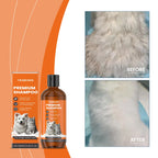 Natural Pet Shampoo Removes Odor & Tangles, Flea & Insect Repellent,