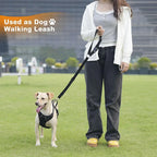 Adjustable 20cm 2-in-1 Nylon Pet Car Seat Belt Leash
