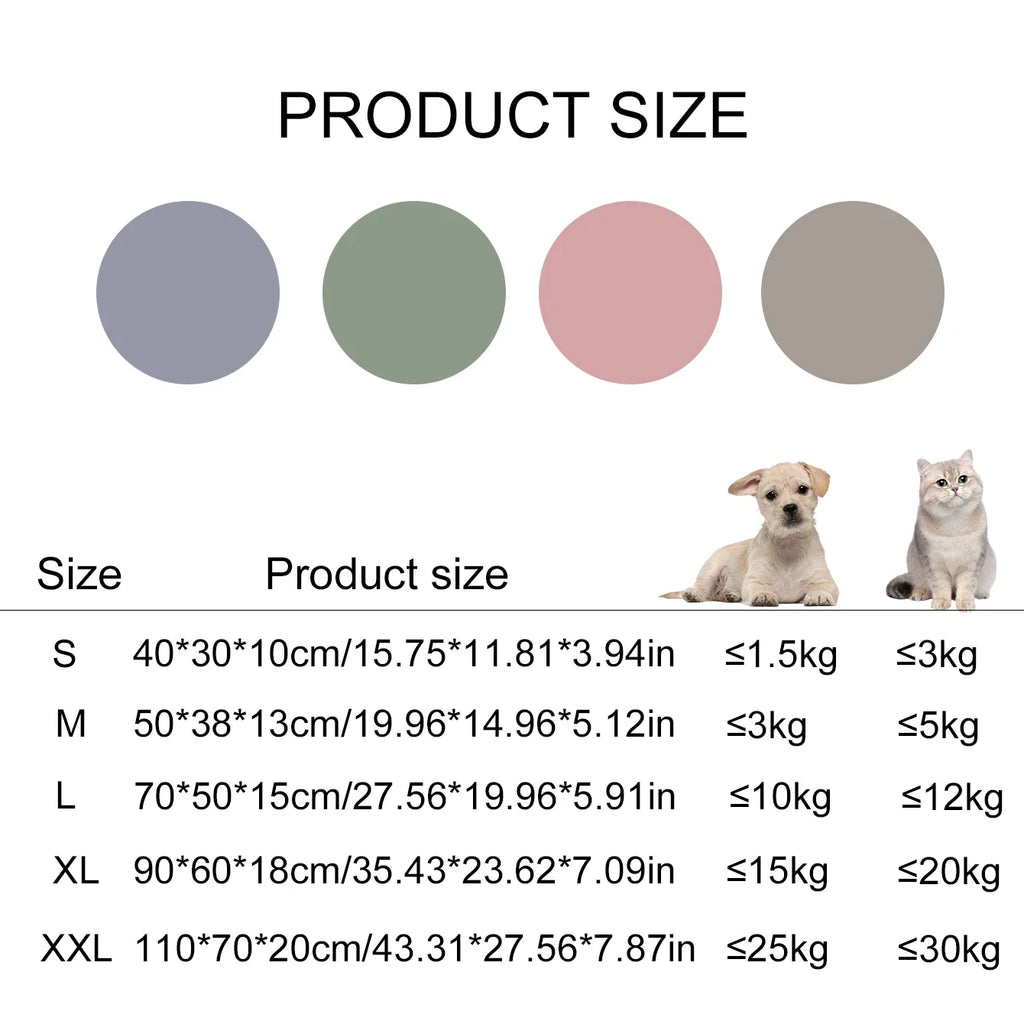 Large Dog Winter Warm Sofa Sleeping Bed