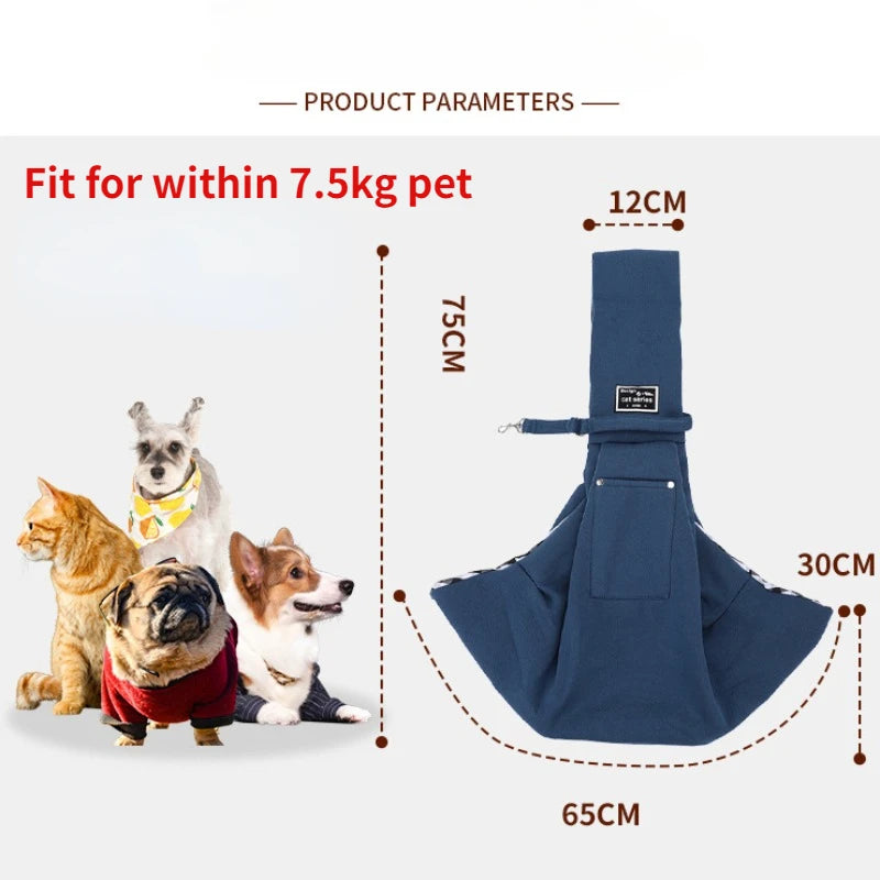 Comfortable Pet Crossbody Shoulder Bag Outdoor Travel