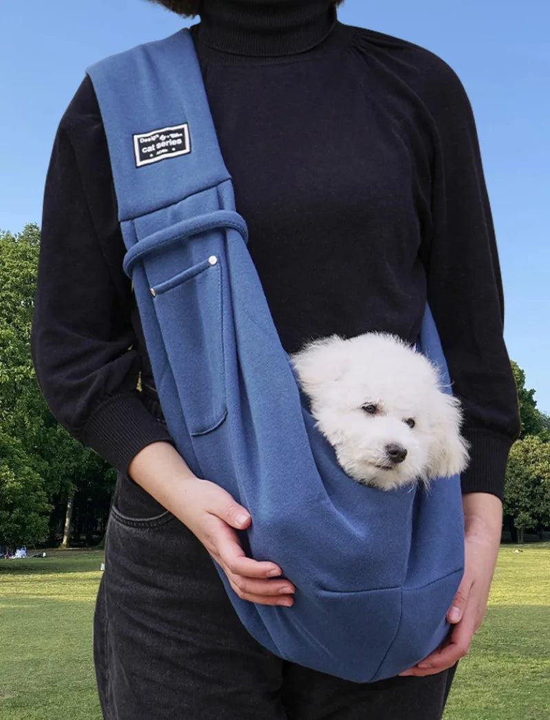 Comfortable Pet Crossbody Shoulder Bag Outdoor Travel