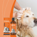 Natural Pet Shampoo Removes Odor & Tangles, Flea & Insect Repellent,