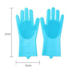 Dog bath Scrub brush Teddy silicone gloves anti-scratch and anti-bite bath