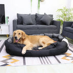 Dog Bed for All Season Calming Sleeping Cushion with Removable Cover