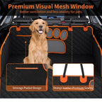 Heavy Duty Scratch Resistant Anti Slip Durable Soft Dog Car Seat Cover