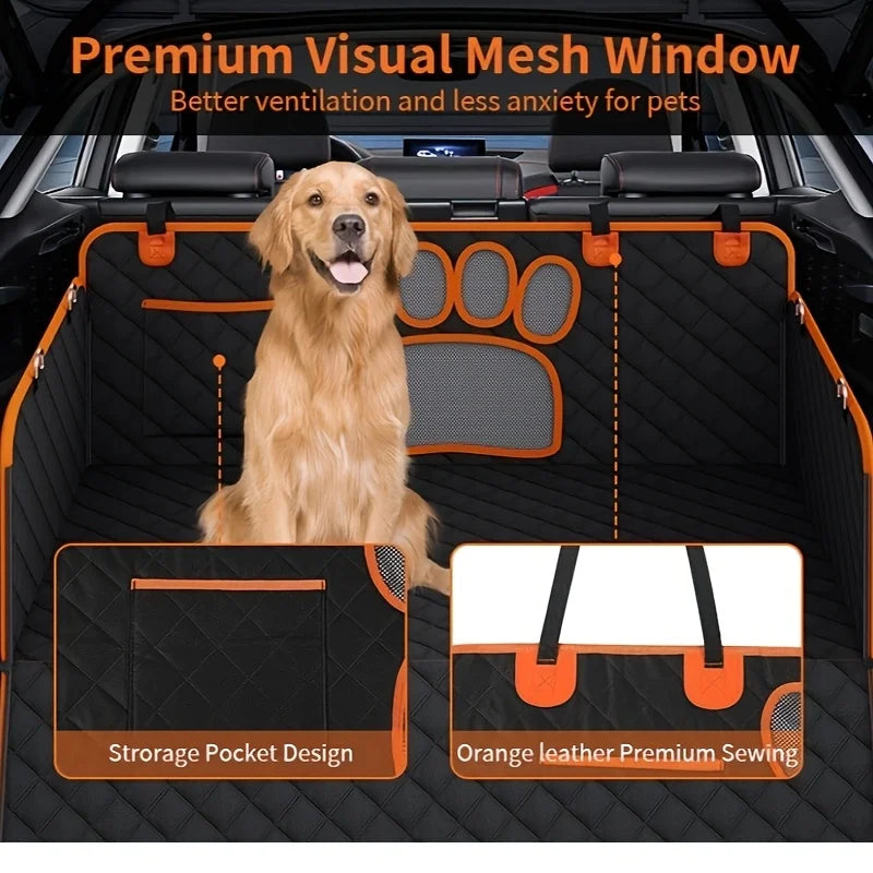 Heavy Duty Scratch Resistant Anti Slip Durable Soft Dog Car Seat Cover