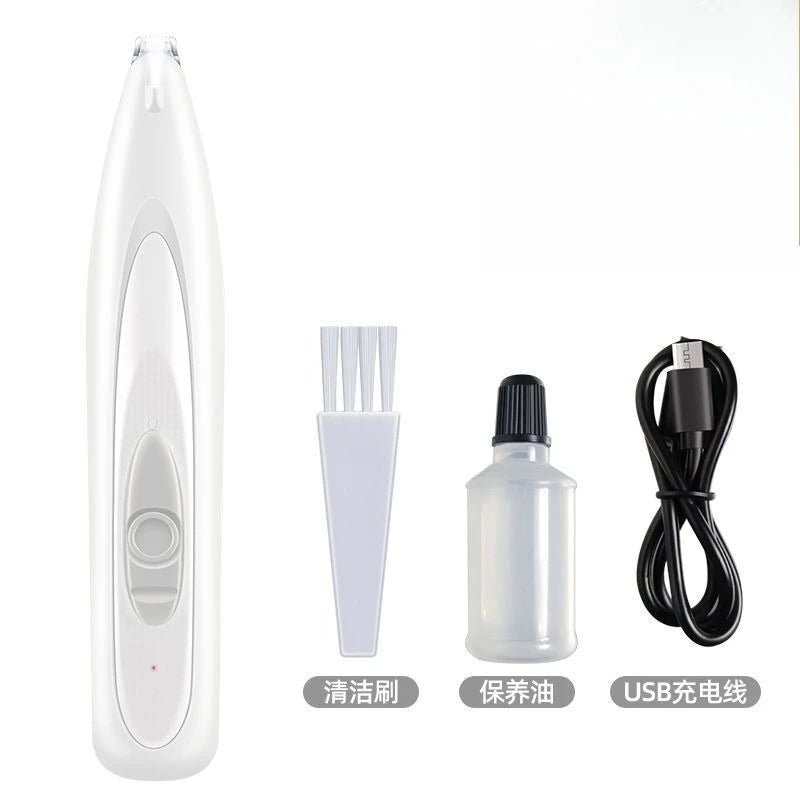 Professional Cordless Dog Grooming Clippers & LED Light LCD Display