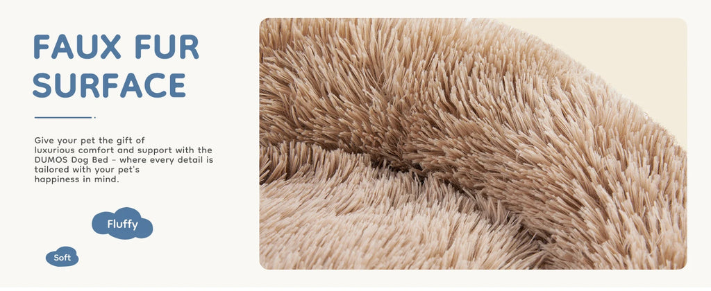 Calming Washable Anti-Slip Bed for Medium to Large Dogs