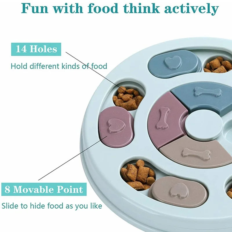 Dog Interactive Educational Feeding Toy