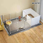 Iron Guardrail For Small Size Dogs Indoor Kennel Fence