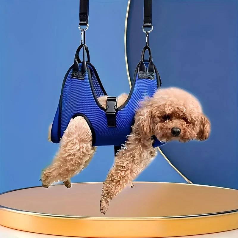 Pet Grooming Hammock Fixed Bath Bag for Nail Cutting Anti Scratch