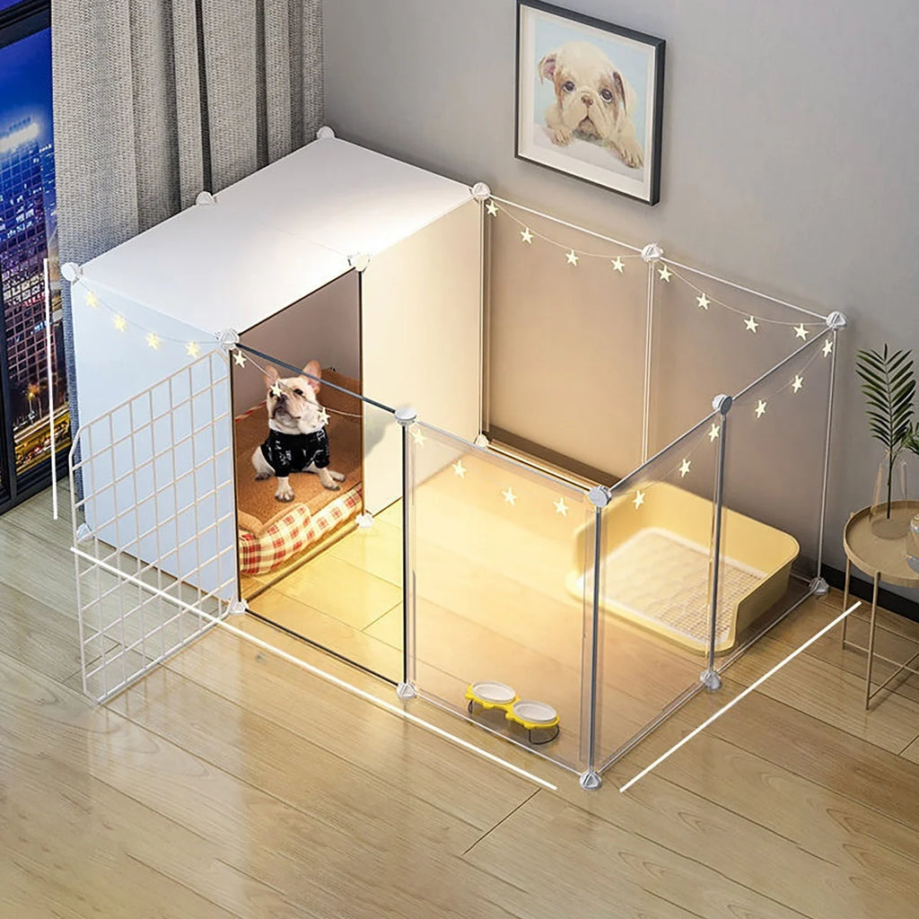 Iron Guardrail For Small Size Dogs Indoor Kennel Fence