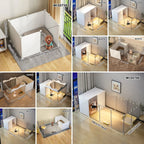 Iron Guardrail For Small Size Dogs Indoor Kennel Fence