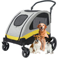 Dog Stroller Ultra-large 4 Wheels Pet Jogger