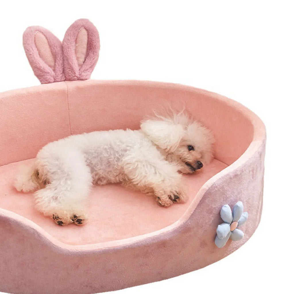 Dog Soft Detachable Washable Warm Sleeping Bed