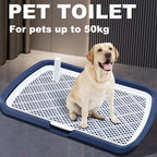Plastic Dog Pee Pad With Removable Net, Reusable Potty Trainer Tray