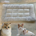 Oversized Rectangle Plush Pet Bed, Soft Polyester