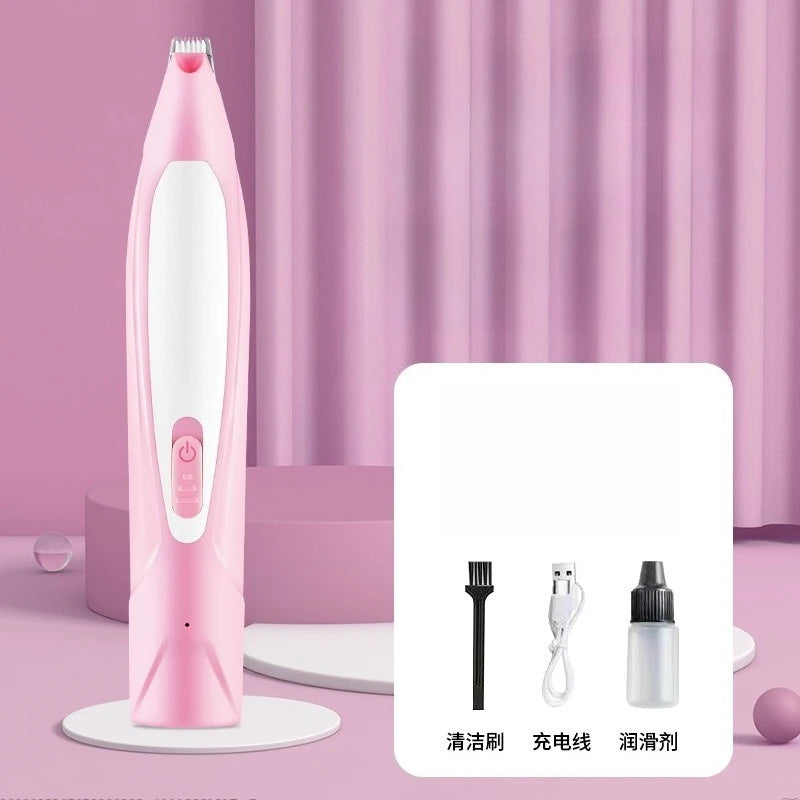 Professional Cordless Dog Grooming Clippers & LED Light LCD Display