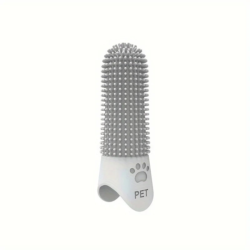 Soft Silicone Dog Toothbrush 360° Finger Toothbrush