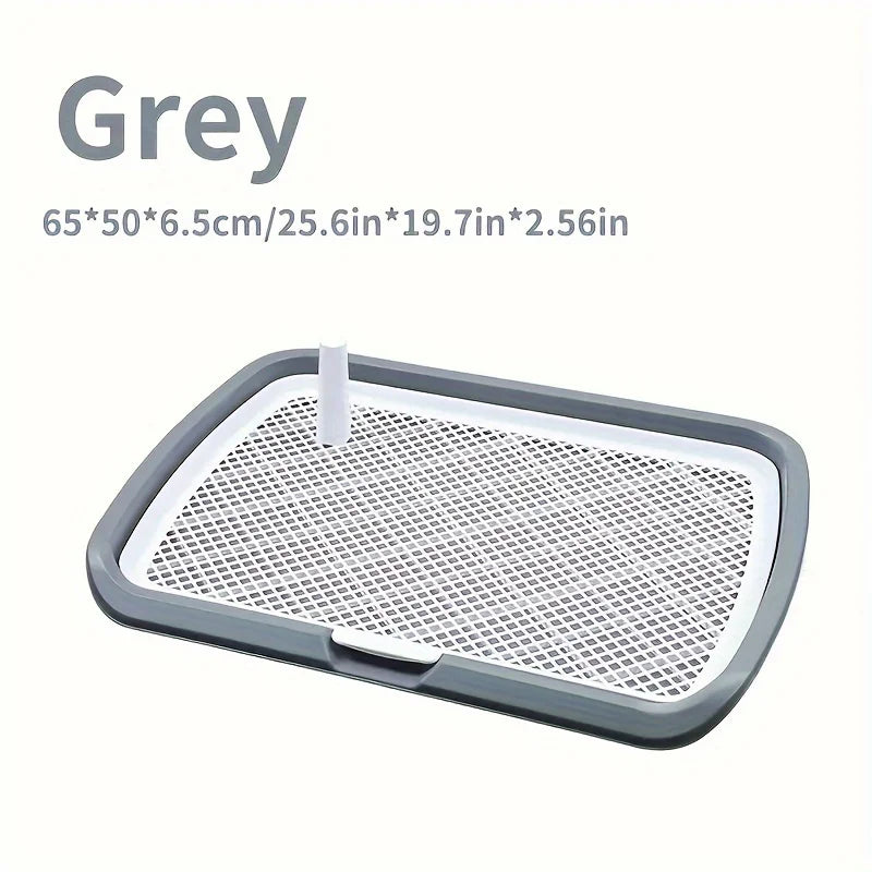Plastic Dog Pee Pad With Removable Net, Reusable Potty Trainer Tray
