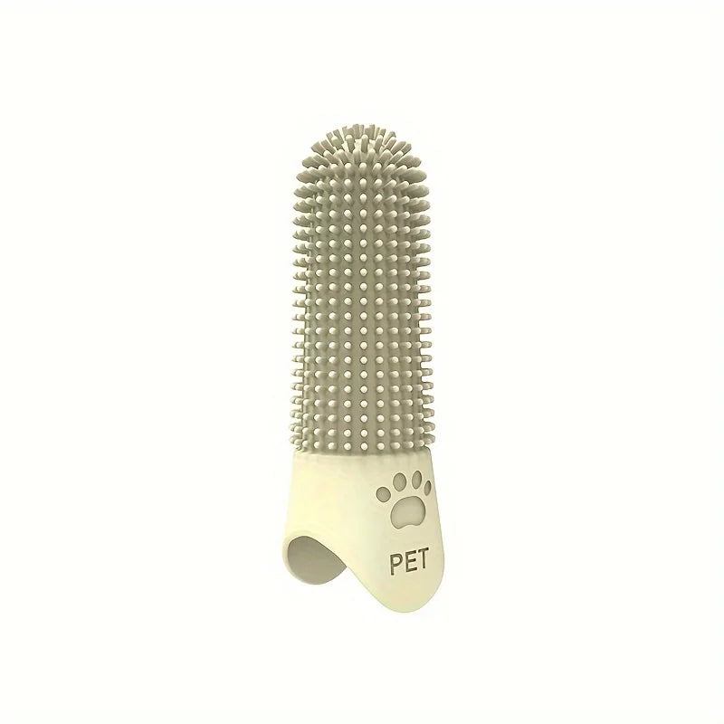 Soft Silicone Dog Toothbrush 360° Finger Toothbrush