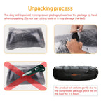 Dog Bed for All Season Calming Sleeping Cushion with Removable Cover