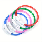 Luminous Anti-Lost Dog Collar USB Rechargeable Dog Led Light