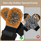 4pcs Waterproof Paw Anti-Slip Boots with Traction Socks for Injured Dogs