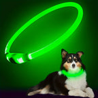 Luminous Anti-Lost Dog Collar USB Rechargeable Dog Led Light