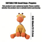 Squeaky Chewable Interactive Dog Toy with Funny Sound, Teething Toy